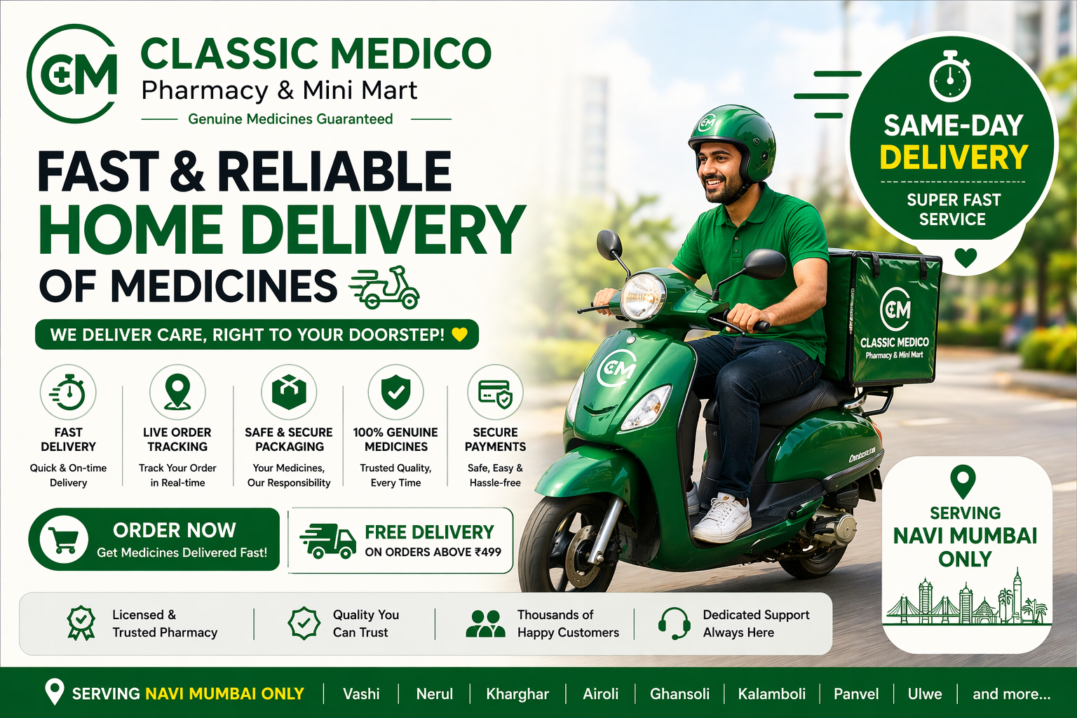 Fast Delivery Poster