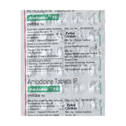 AMLODAC 10