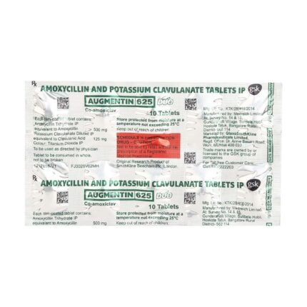 AUGMENTIN 625 DUO
