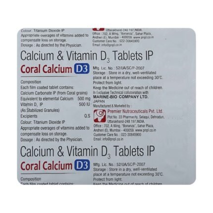 CORAL CALCIUM D3