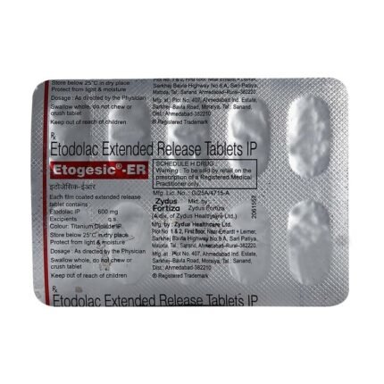 ETOGESIC ER 600