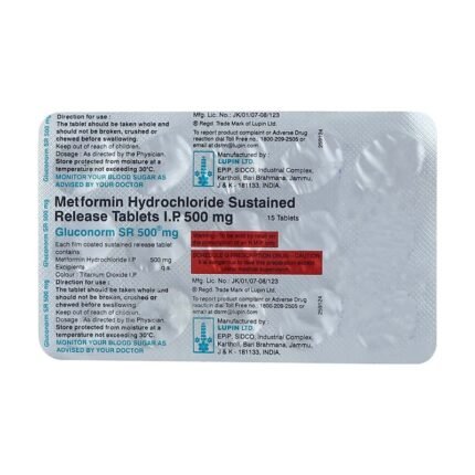 GLUCONORM SR 1GM