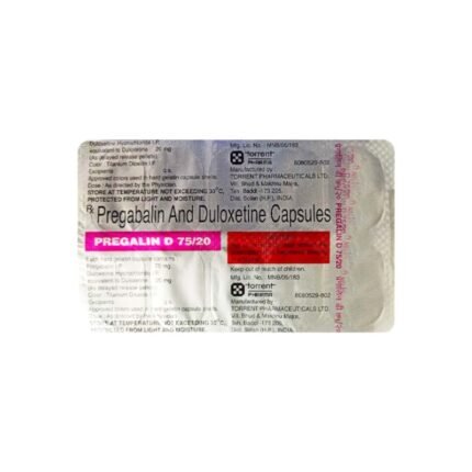 PREGALIN D 75/20