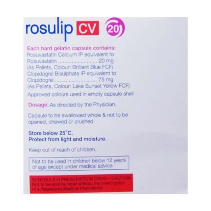 ROSULIP CV 20MG