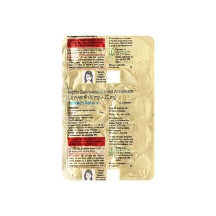 TONACT ASP 20/75 MG