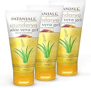 Patanjali Saundarya Aloe Vera Gel Kesarchandan 150