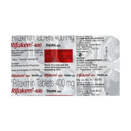 Buy RIFAKEM 400 Online at Classic Medico