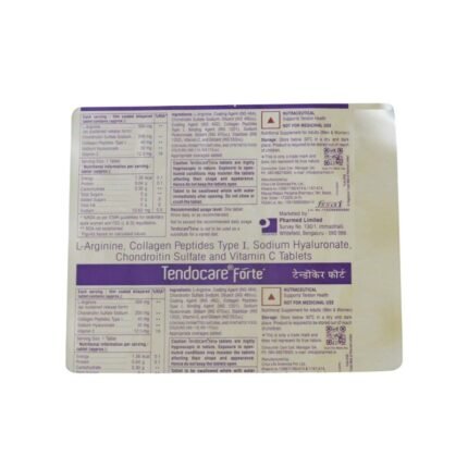 Buy TENDOCARE FORTE Online at Classic Medico