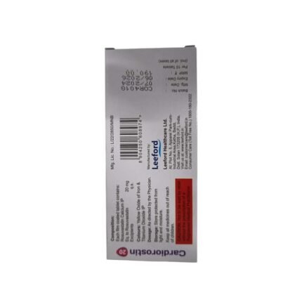 Buy CARDIOROSTIN 20 Online at Classic Medico