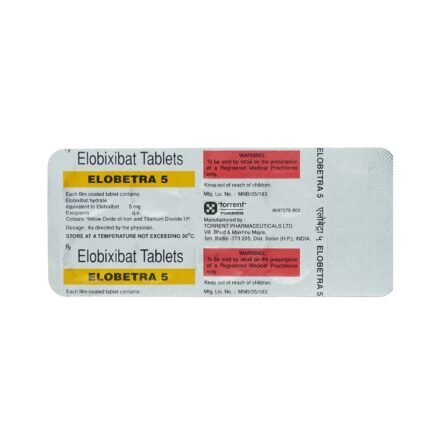 Buy ELOBETRA 5 Online at Classic Medico
