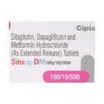 Buy SITACIP DM 100/10/500 Online at Classic Medico