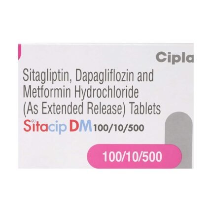 Buy SITACIP DM 100/10/500 Online at Classic Medico