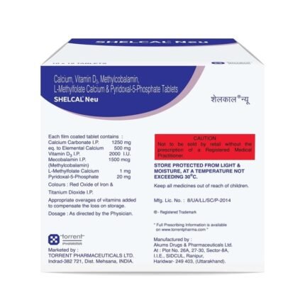 Buy SHELCAL NEU Online at Classic Medico