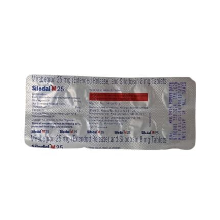 Buy SILODAL M 25 Online at Classic Medico