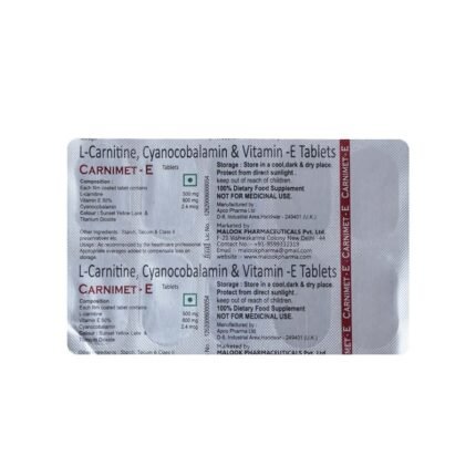 Buy CARNIMET E Online at Classic Medico