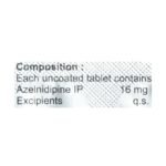 Buy AZUSA 16 Online at Classic Medico