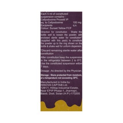 Buy GUDCEF 100 SYRUP Online at Classic Medico