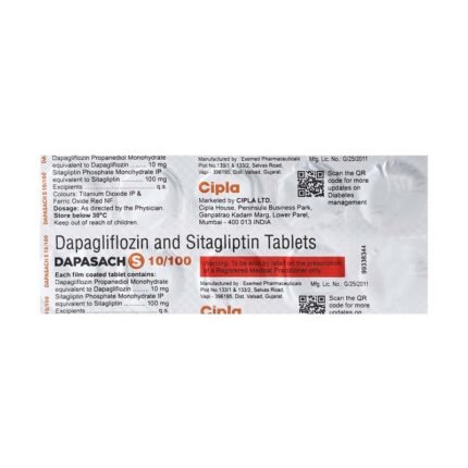 Buy DAPASACH S 10/100 Online at Classic Medico