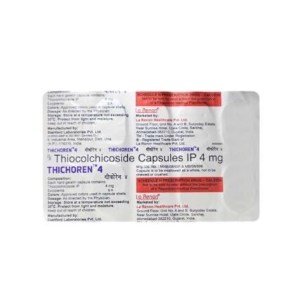 Buy THICHOREN 4 Online at Classic Medico