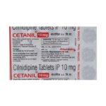 Buy CETANIL 10 Online at Classic Medico