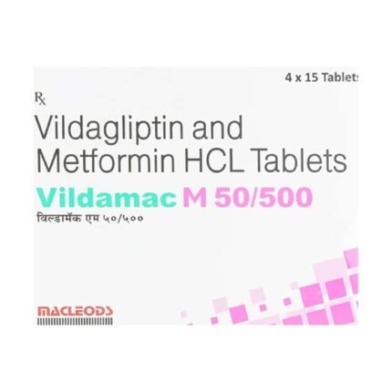 Buy VILDAMAC M 50/500 Online at Classic Medico
