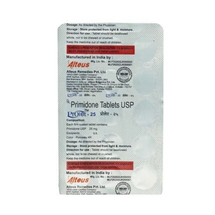 Buy PROLET 25 Online at Classic Medico