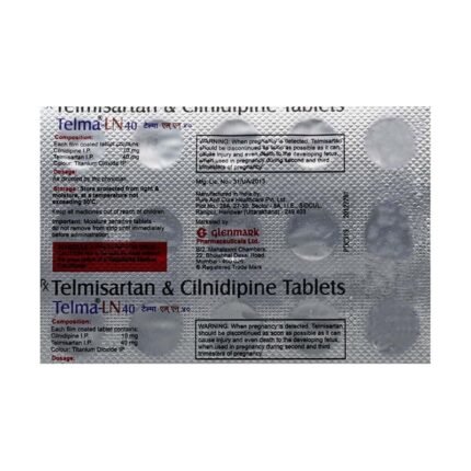 Buy TELMA LN 40 Online at Classic Medico