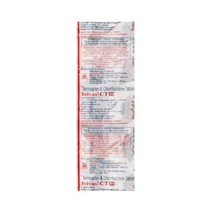 Buy TELVAS CT 80 Online at Classic Medico