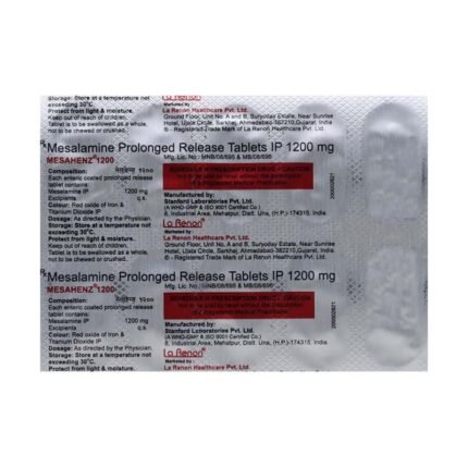 Buy MESAHENZ 1200 Online at Classic Medico