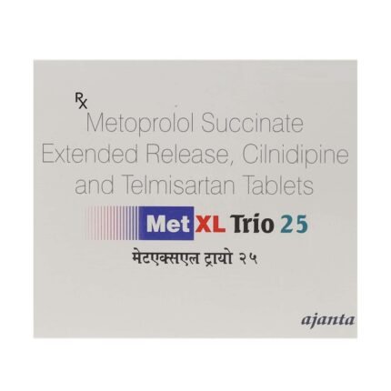 Buy MET XL TRIO 25 Online at Classic Medico