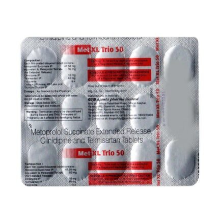 Buy MET XL TRIO 50 Online at Classic Medico