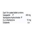 Buy GABACNX NT 400 Online at Classic Medico