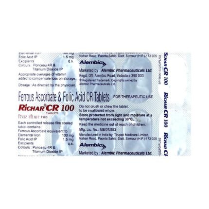 Buy RICHAR CR 100 Online at Classic Medico