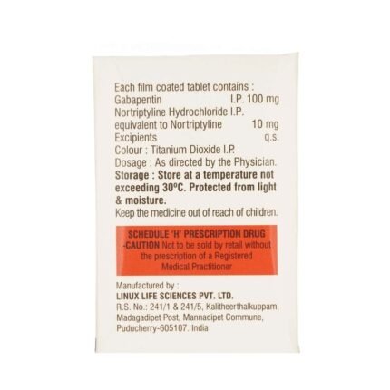 Buy GABAGESIC NT 100 Online at Classic Medico