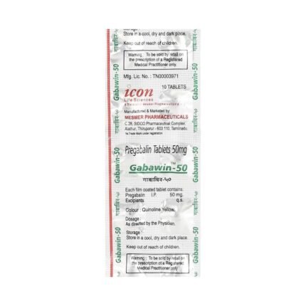Buy GABAWIN 50 Online at Classic Medico