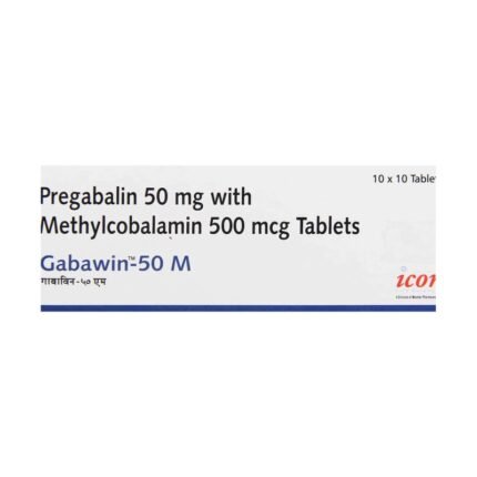 Buy GABAWIN M 50 Online at Classic Medico