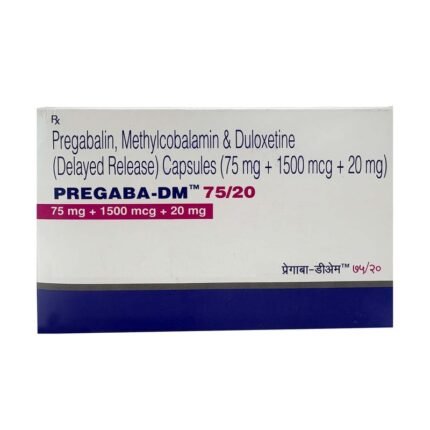 Buy PREGABA DM 75/20 Online at Classic Medico