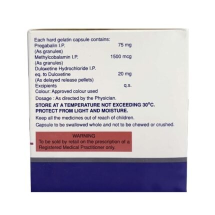 Buy PREGABA DM 75/20 Online at Classic Medico