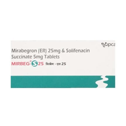 Buy MIRBEG S 25 Online at Classic Medico