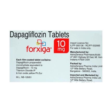 Buy FORXIGA 10 Online at Classic Medico