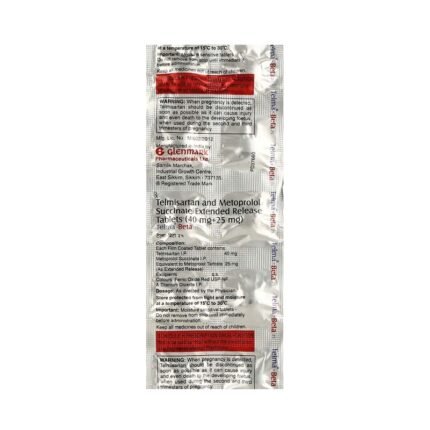 Buy TELMA BETA 25 Online at Classic Medico