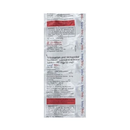 Buy TELMA BETA 50 Online at Classic Medico