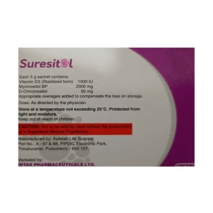 Buy SURESITOL SACHET Online at Classic Medico