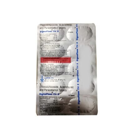 Buy SIGNOFLAM TH 8 Online at Classic Medico