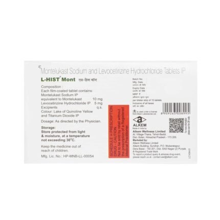Buy L HIST Online at Classic Medico