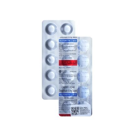 Buy GLUCRETA L 5/10 Online at Classic Medico