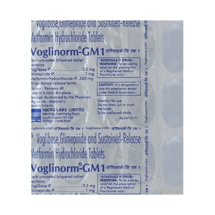 Buy VOGLINORM GM 1 Online at Classic Medico