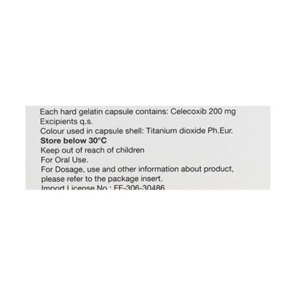 Buy CELEBREX 200 Online at Classic Medico