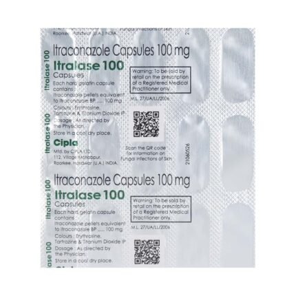 Buy ITRALASE 100 Online at Classic Medico