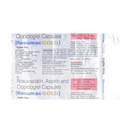 Buy ROSUMAC GOLD 10 Online at Classic Medico